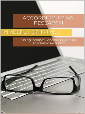 cover image of According to my Research